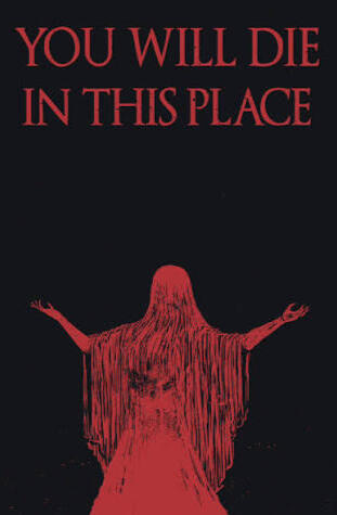 Cover art for KUEI JIN: The Hungry Ghosts. White text on a red and black background.